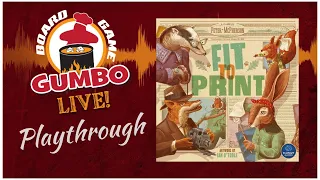 Fit To Print - playthrough (2p)