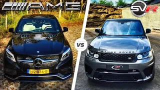 Range Rover Sport SVR vs Mercedes AMG GLE 63 S HEAD to HEAD