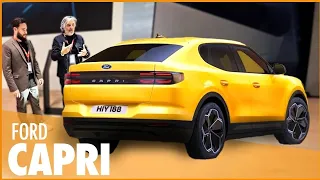 FORD CAPRI 👍 LA BONNE SURPRISE ! On ne s'attendait pas à ça | Mondial de l'Auto 2024