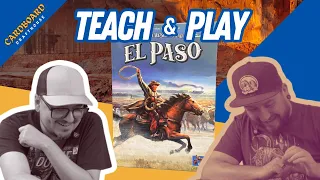 Great Western Trail: El Paso - Teach & Playthrough