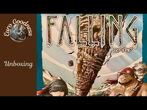 Falling Board Game Unboxing