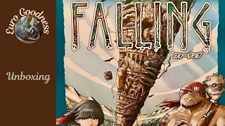 Falling Board Game Unboxing