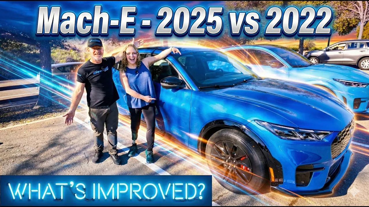 2025 vs 2022 Mustang Mach-E: Everything New and Improved!