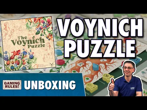 The Voynich Puzzle - Unboxing