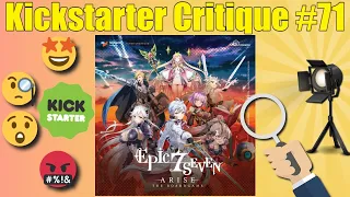 Epic Seven Arise: The Board Game - Kickstarter Critique #71 *Popular Mobile Game Brought #Tabletop*