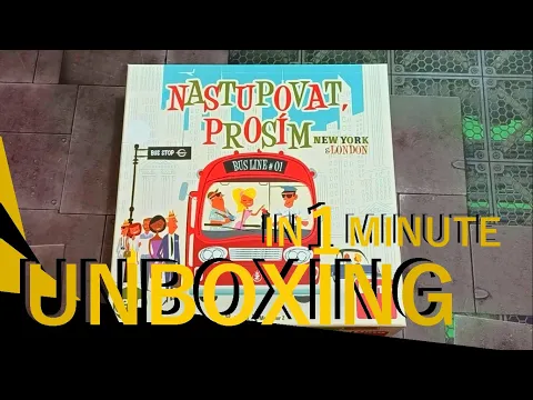 Get on Board: New York & London UNBOXING in 1 minute