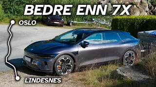 Langtur med Zeekr 7GT Privilege AWD - forbruk, komfort og problemer