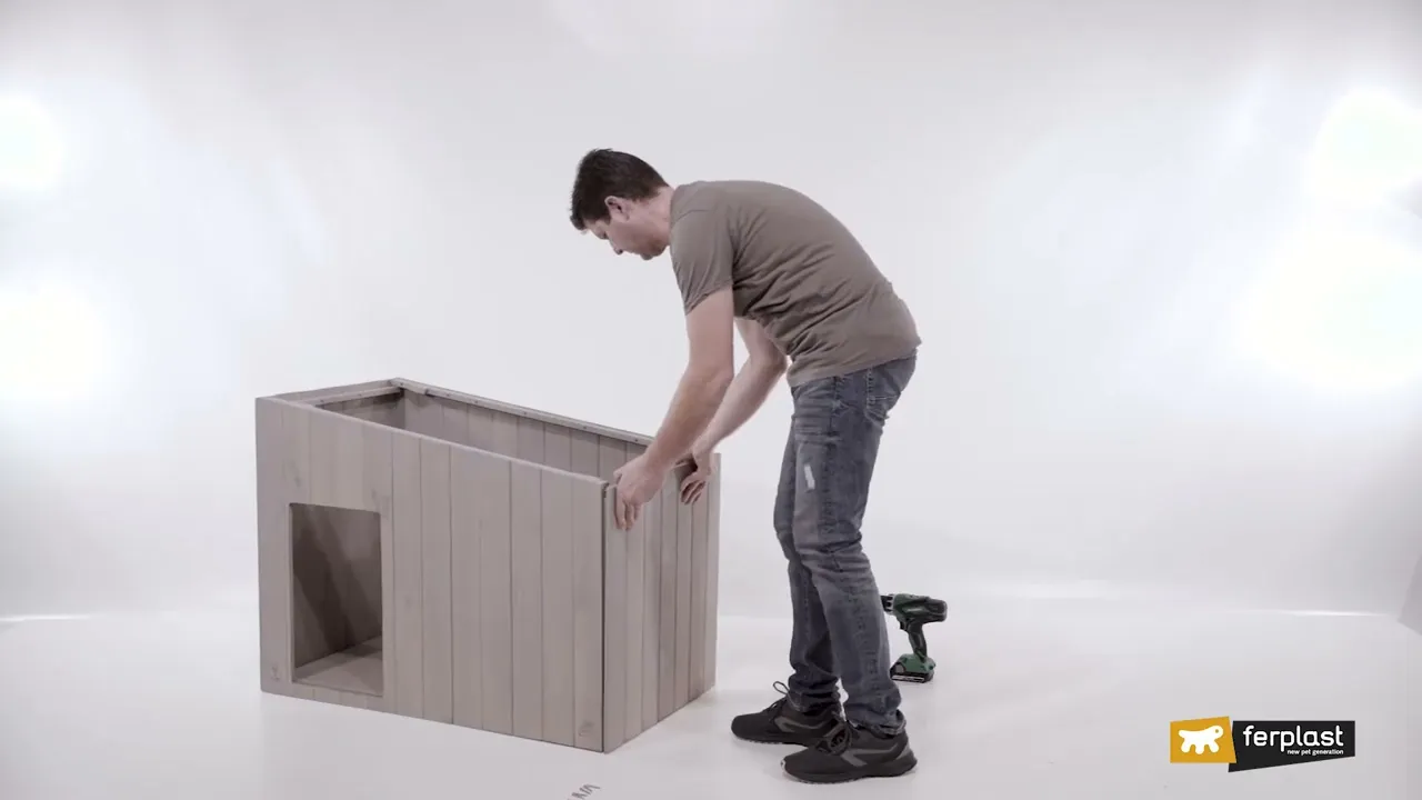 Будка для собак из северной сосны Ferplast Argo 100