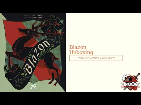 Blazon Board Game Unboxing