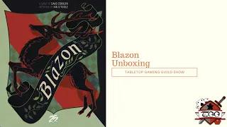 Blazon Board Game Unboxing