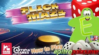 Flick Maze - How to Play Video (EN) by Epitrapaizoume