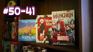 My Top 100 Board Games (2025) — Episode 6 (50–41)