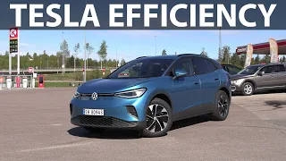 VW ID4 Pro 4Motion range test