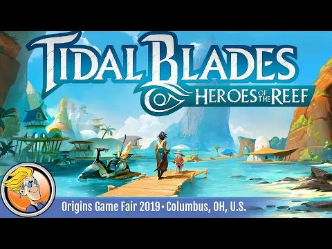 Tidal Blades: Heroes of the Reef - Part I - game overview at Origins Game Fair 2019