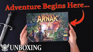 Lost Ruins of Arnak by Czech Games Edition - Unboxing - Components & First Impressions