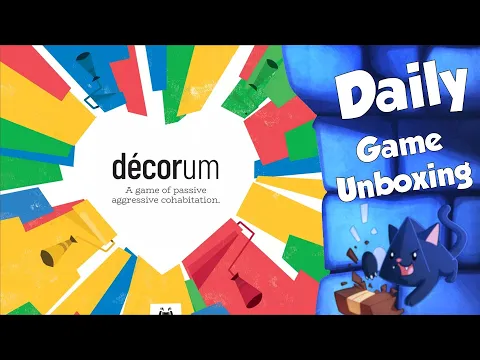 Decorum - Daily Game Unboxing