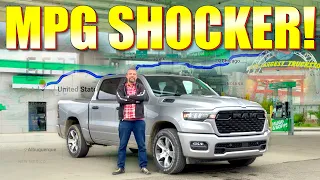 The Twin-Turbo 2026 Ram 1500 Can Go Surprisingly Far on ONE Tank of Gas!