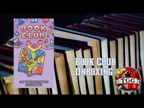 Book Club Board Game Unboxing | Components, Artwork & First Look
