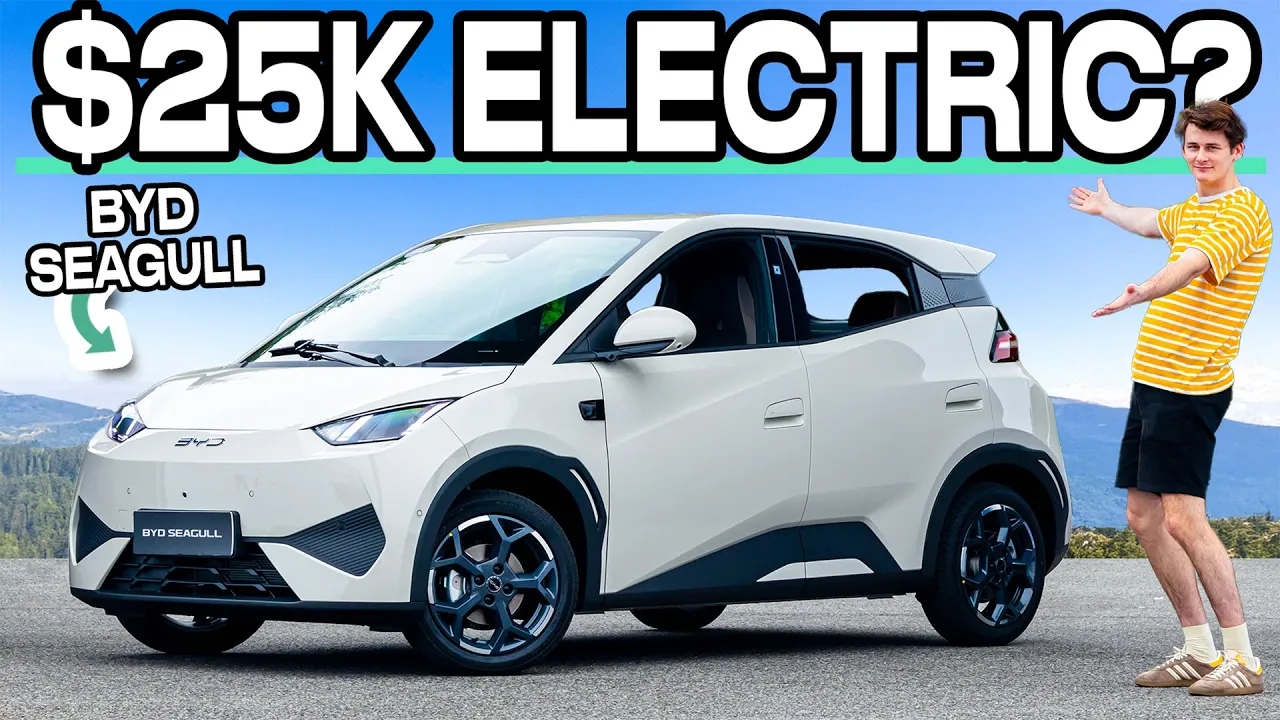 An EV For Less Than a Kia Picanto? BYD Seagull 2025 Preview Drive