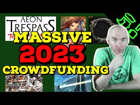 Biggest Upcoming 2023 Crowdfunding Games To Know!! More Aeon Trespass, Marvel United, Elder Scrolls!