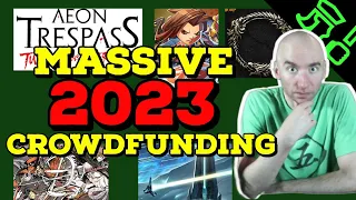 Biggest Upcoming 2023 Crowdfunding Games To Know!! More Aeon Trespass, Marvel United, Elder Scrolls!