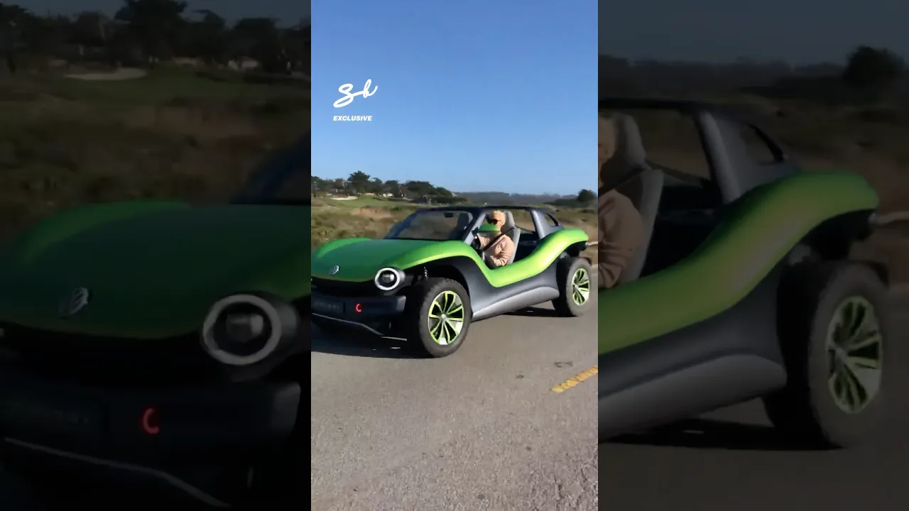 The Volkswagen ID Buggy! 😍 #volkswagen #buggy #electric