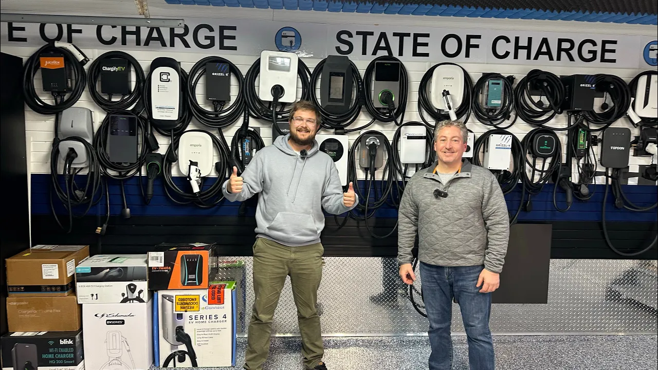 Visiting The Ultimate Home Charging Guru! Full Tour Of State of Charge & Electrical Setup