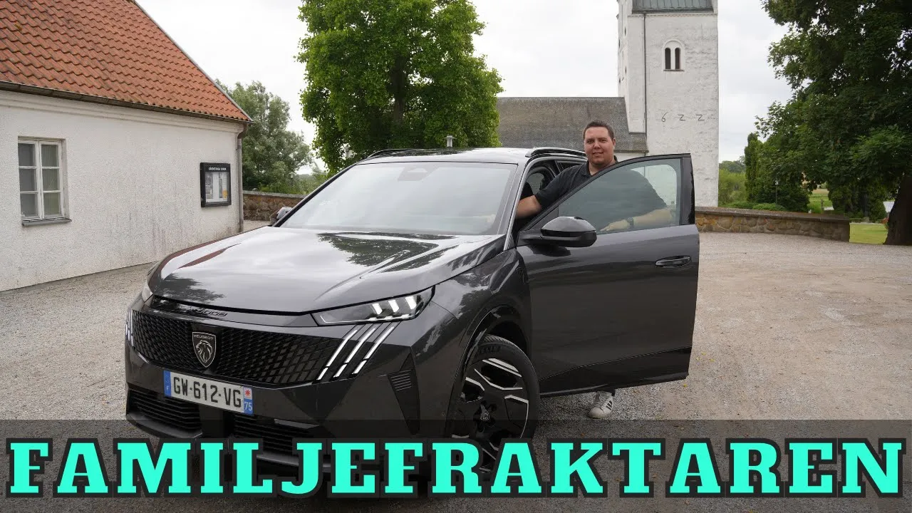 Peugeot E-5008 - Genomgång och provkörning | Elbilsmagasinet
