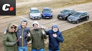 Hyundai i30 N, Peugeot 308 GTi, VW Golf GTI, Ford Focus ST | Prueba / Comparativa | coches.net