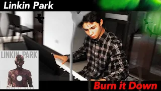 “Burn It Down🔥” Piano Cover by L Boy Carson🎹 (inspired by Linkin Park)