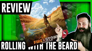 Fire and Stone Board Game Review. Carcassone designer Klaus-Jürgen Wrede's new hotness!