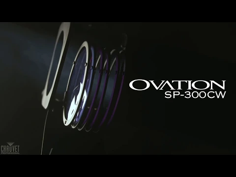 Product video thumbnail for Chauvet Ovation SP-300CW Cool White Followspot