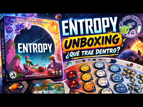 ENTROPY Unboxing | ¿Qué trae dentro este espectacular juego de mesa?