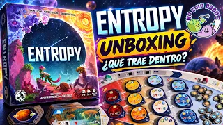 ENTROPY Unboxing | ¿Qué trae dentro este espectacular juego de mesa?