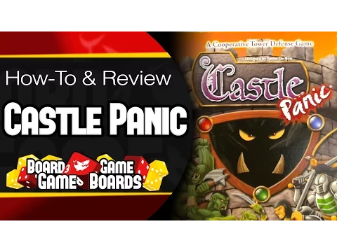 Castle Panic How-to & Review: Board Game Game Boards
