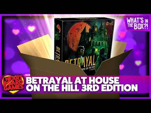Betrayal At House on the Hill 3rd Edition Unboxing: What's In The Box?!