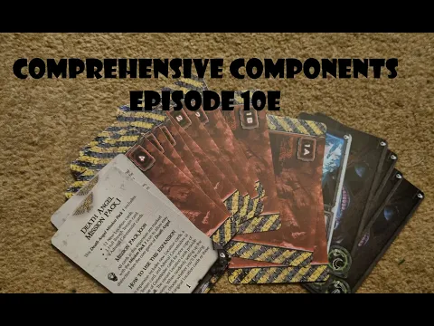 Comprehensive Components Ep10e Space Hulk Death Angel The Card Game Mission Pack 1 Expansion