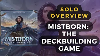 Mistborn: The Deckbuilding Game Overview and Partial Solo/Co-Op Gameplay | DaniCha