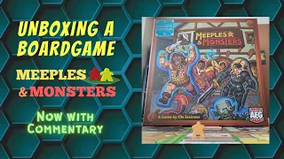 Unboxing Meeples & Monsters Kickstarter Edition 