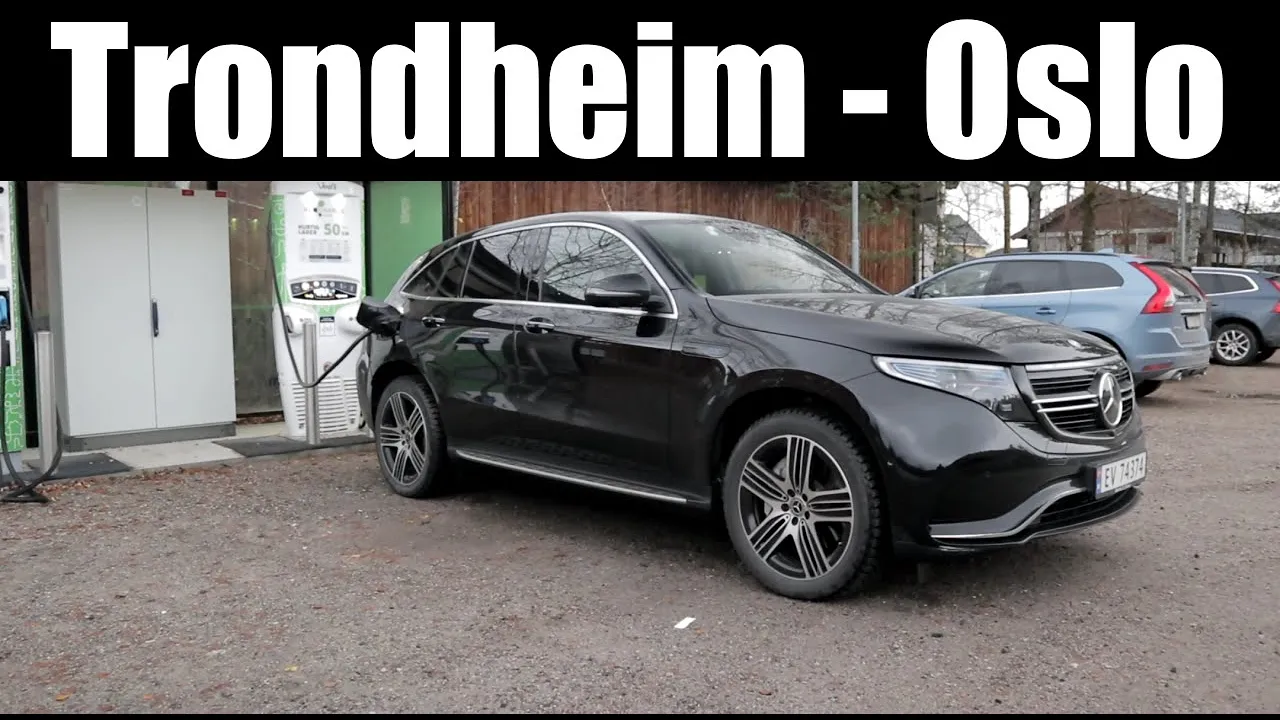 Mercedes-Benz EQC Range Test - Trondheim - Oslo!