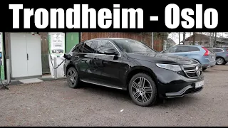 Mercedes-Benz EQC Range Test - Trondheim - Oslo!