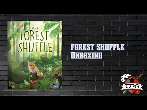 Forest Shuffle Board Game Unboxing | Card Game Components & First Look