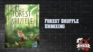 Forest Shuffle Board Game Unboxing | Card Game Components & First Look