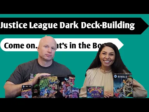 Justice League Dark Kickstarter Unboxing