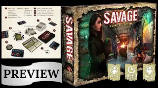Savage: A Game of Survival Preview Dice Tower West 2023
