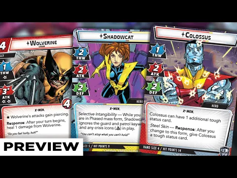 The X-Men are FINALLY Here! || Marvel Champions Mutant Genesis PREVIEW