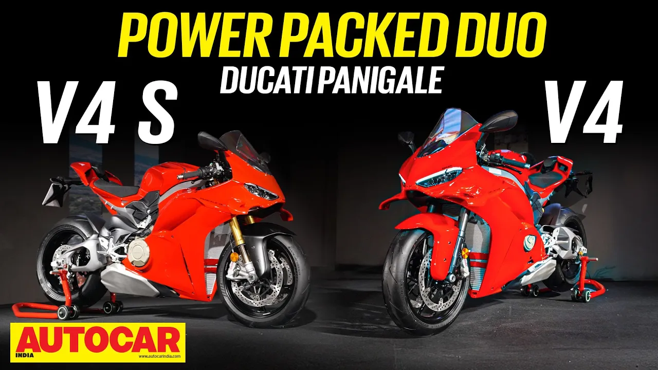 Ducati Panigale V4 & V4 S - Latest exotic Italian in town | Walkaround | Autocar India