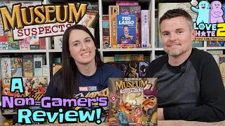Museum Suspects - A Non-Gamer's Review! Blue Orange Games #boardgames #boardgamereview