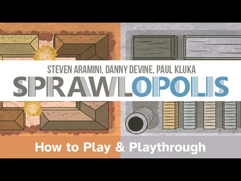 Sprawlopolis | 816 Ways to Build a City! | How To Play & Playthru