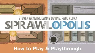 Sprawlopolis | 816 Ways to Build a City! | How To Play & Playthru